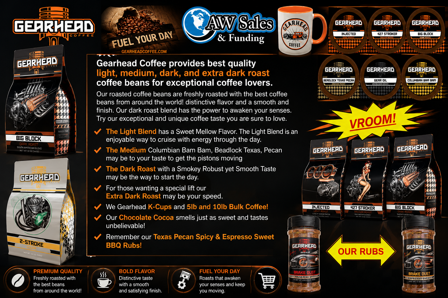 Gearhead Coffee — Fuel Your Day